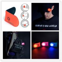 LED safety light - clip on with magnets for cyclists