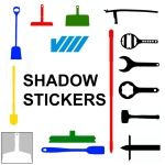 Vikan Shadow Stickers