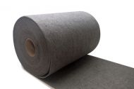 Absorbent spill pads on roll